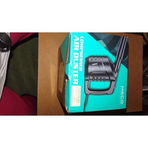 Meco Eleverde Compressed Air Duster With Nozzle Attachments For Cleaning - Picture 2 of 7